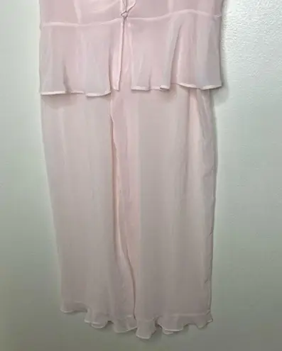 Victoria's Secret Vintage Victoria’s Secret Pink Sheer Lace Pajama Set med Y2k 2000s fairy-core