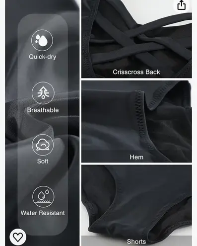 Exlura Womens One Piece Swimsuits Athletic Training Swimwear Bathing Suits