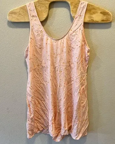 Abound  Womens Romper Pink XL Adult RomperFloral‎ Sleeveless Utility