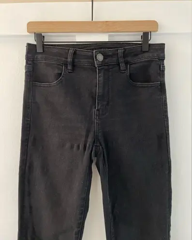 American Eagle  AE Ne(x)t Level High-Waisted Jegging in Proper Black Size 8 LONG