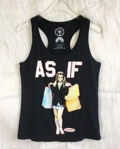 🔃Clueless As If Tank Top Black