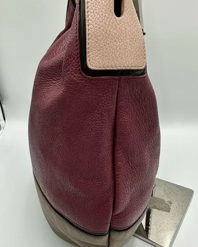 Furla Hobo Bicolor Leather Shoulder Bag