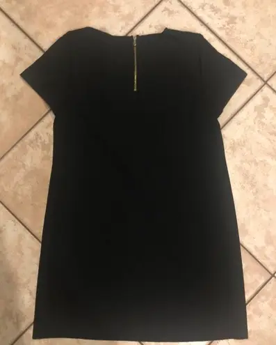 Madison Leigh Rose Appliqué Shift Dress