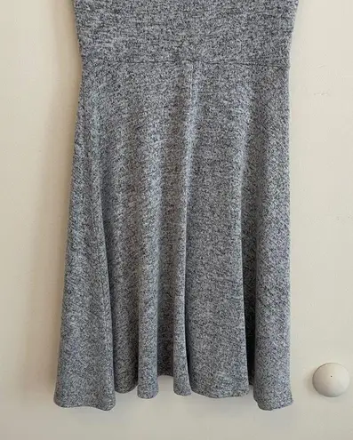 Arizona Jeans Arizona Jean Co Faux Wrap Dress Grey Fit & Flare Surplice Soft ~ Size XS