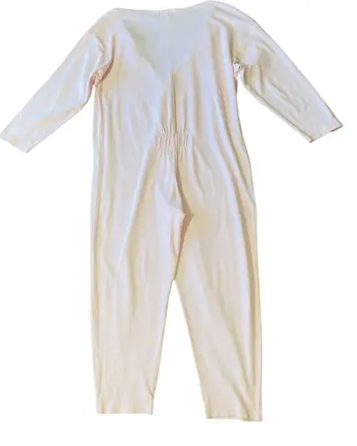 Aria VINTAGE Embroidered Henley Pajama Jumpsuit