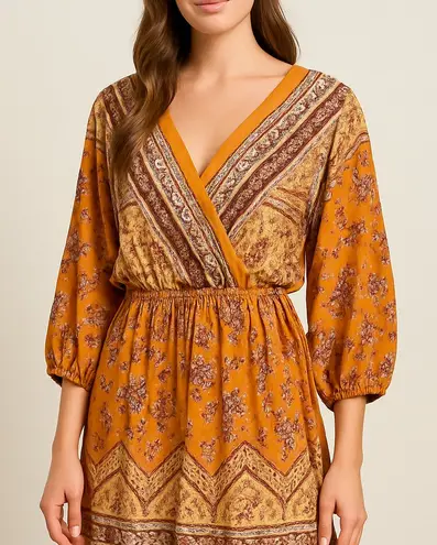 Andrée by Unit Boho Floral Dress