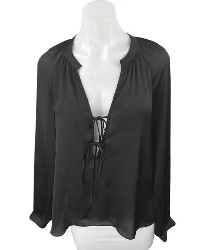 NEW Rose + Olive Black Deep V