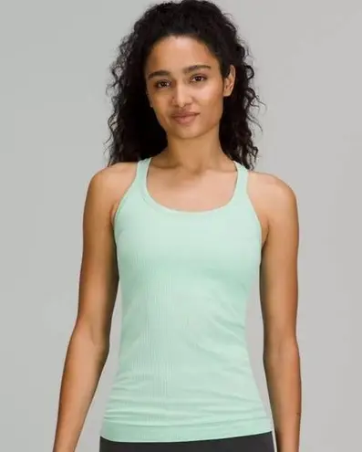 Lululemon  Ebb to Street Mint Green Tank Top EUC SZ10