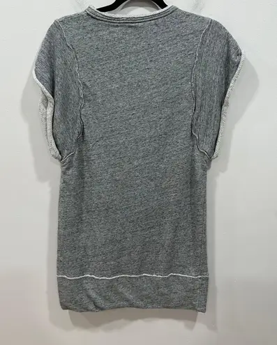 ZARA gray short sleeve sweatshirt  Size Small  5618/256