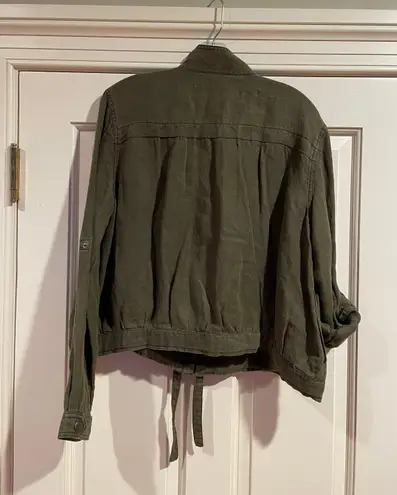 Treasure & Bond Linen Blend Field Jacket