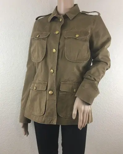 Denim & Supply Khaki Military Jacket L