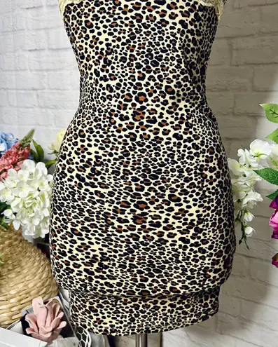 Boutique NEW Leopard Cami Dress