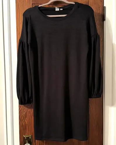 Old Navy Balloon Sleeve T-Shirt Dress Black size Petite S