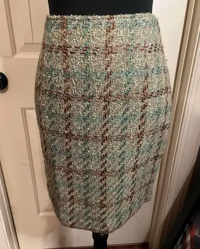 Forenza EUC- - size 12 (runs small)- vintage wool blend pencil skirt