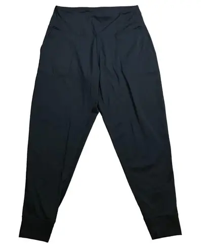 Dragon Fit Black Joggers Womens Large Pockets High Waist Workout Yoga Tapered