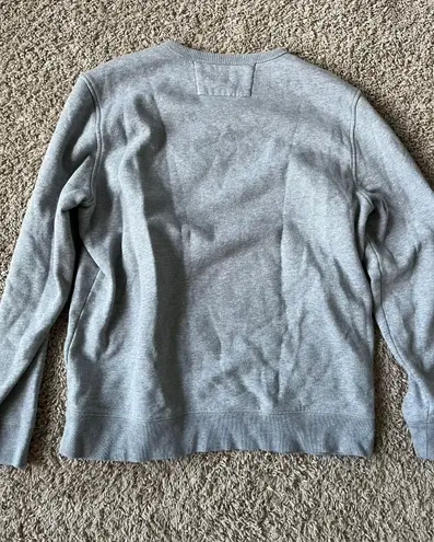 Banana Republic Grey Logo Crewneck