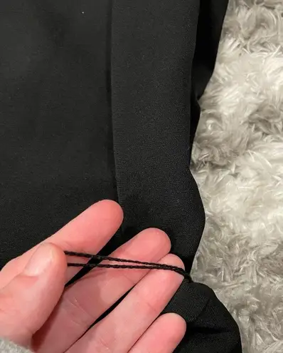 Lela Rose Fluid Crepe Vneck Sleeveless Jumpsuit 18 AS IS