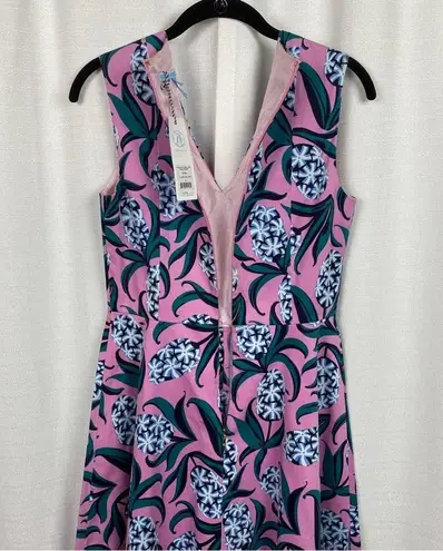 Draper James Pink Hyacinth Floral Love Circle Dress Sz.2 NWT
