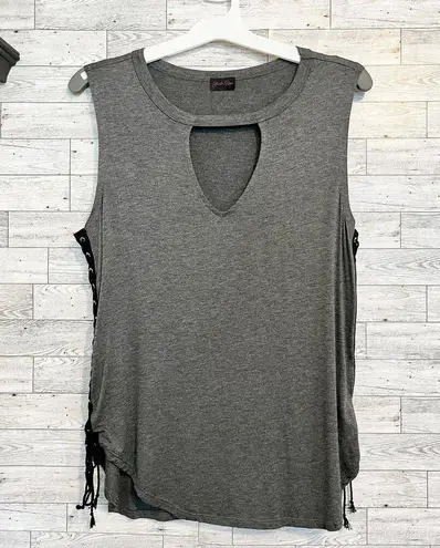 SHIELA ROSE Track Pants/Joggers & Side Lace Tank Top, L, NWOT! Size L