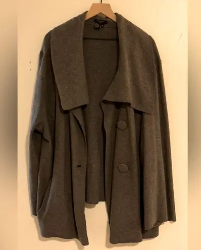 Sandro | Wool Cowl Neck Wrap Jacket