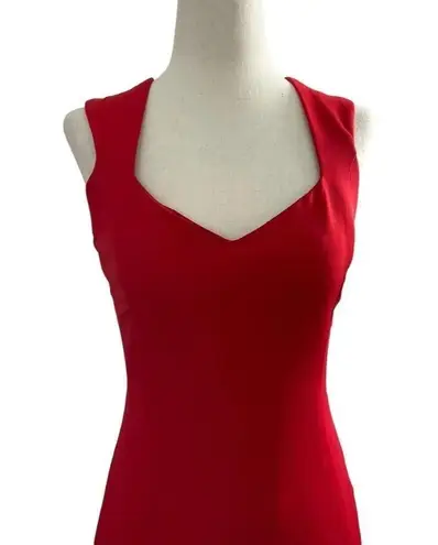 Mango MNG  Women Size XS Red Bodycon Mini Dress 1-411P