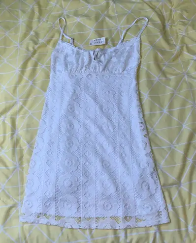 Aeropostale White Lace Dress 