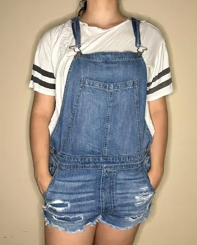 American Eagle  Overall Shorts