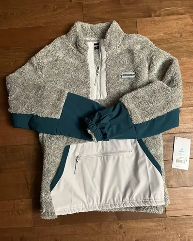 Hooey Sherpa Pullover Gray Size XL - Image 1