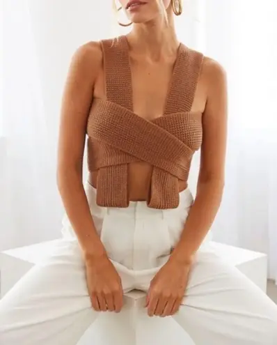 Brown Knitted Top (s/m)