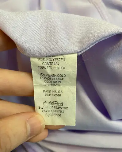 The Blue Door Collection Purple Mini Dress