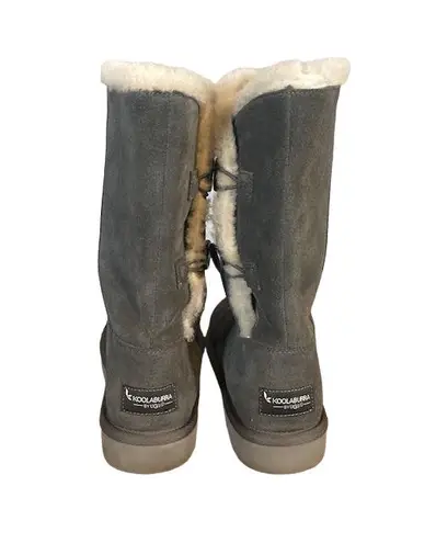 Koolaburra by Ugg Koolaburra UGG Gray Kinslei Tall Button Boots Women Sz 6