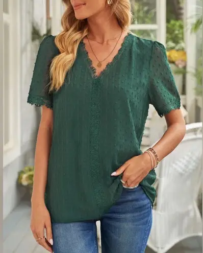 Emerald Green Dot Semi