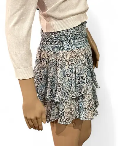 Intermix Twelfth Street by Cynthia Vincent Exclusively for SILK Skirt Tiered M