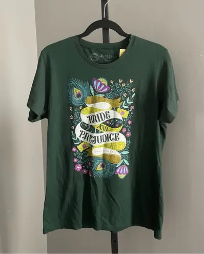Out of Print NWT Pride and Prejudice Women's Crew T-Shirt Size XXL