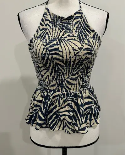 Patrons of Peace Peplum Top