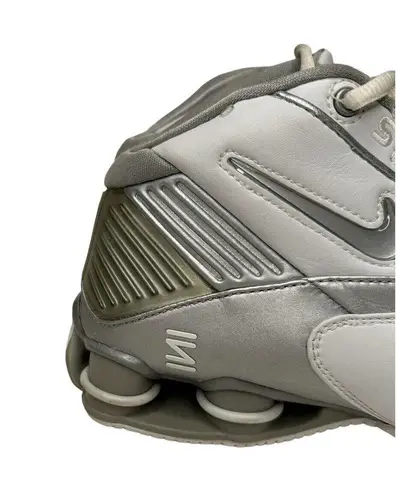 Nike Vtg 2003  SHOX STATUS TB WHITE METALLIC SILVER CHROME BB4 VC 306705-10