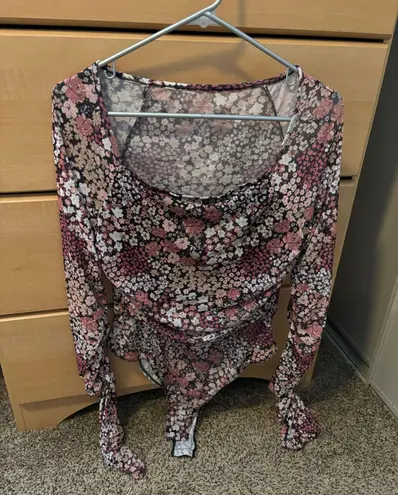 SheIn Floral Bodysuit