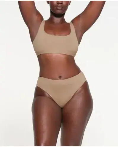 SKIMS Swim Mid Waist Bottom Desert Size Small