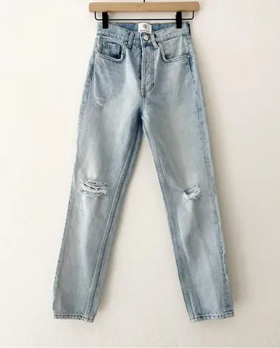 ANINE BING Sonya Jean Destructed Classic Blue | 23