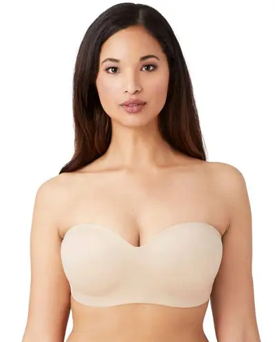 Wacoal 854372 Tan Nude Staying Power Strapless Wire Free Bra NEW 32D