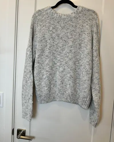 Time And Tru Grey Sweater Cable knit grandpa cabin gorpcore fall sweater 