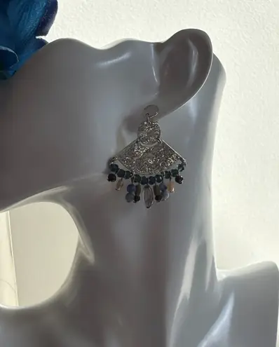 Catherines Beaded Chandelier Earrings NWT – 2"