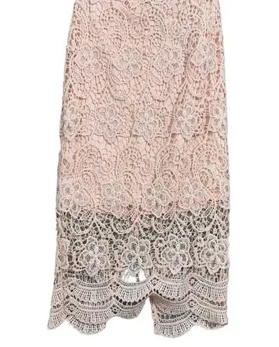 Miss Avenue NEW Pink Lace Bodycon Dress Size Small