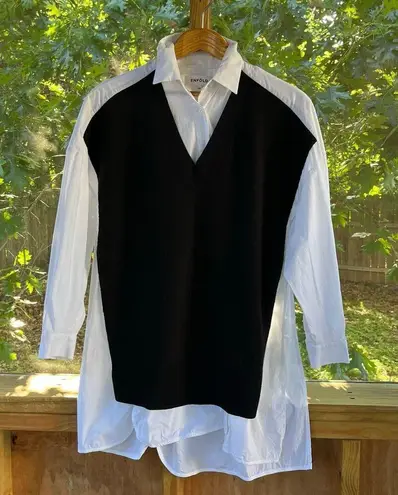 Enfold White And Black V