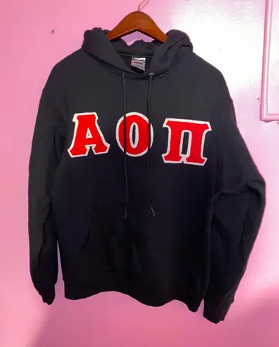 College Sorority Hoodie Black Size M