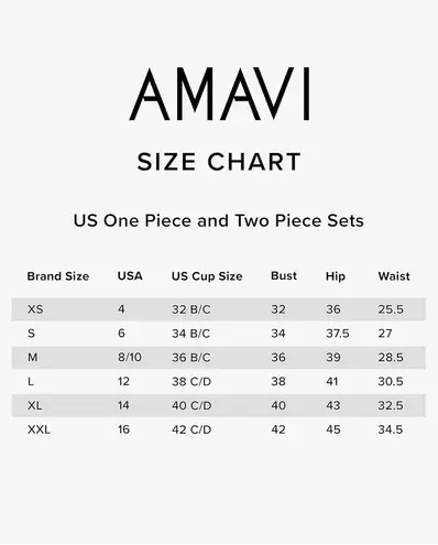 AMAVI By La Blanca AMAVI Over The Shoulder One Piece Swimsuit