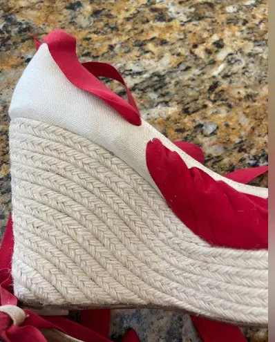 Christian Louboutin  Espadrille Wedges sz41 11US