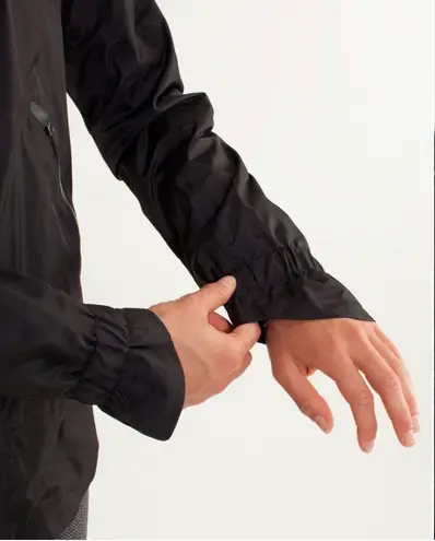 Lululemon Run Make it Rain Jacket Black