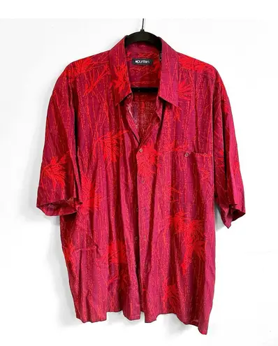 ★ Vintage 90’s Puritan Hawaiian Style Button Up Shirt