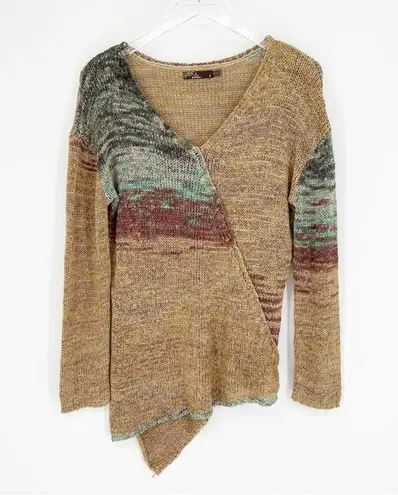 prAna Vignette V-Neck Lagenlook Sweater S